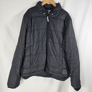 Spiewak NYC Primaloft Insulated Jacket Black Logo Lining Men’s Medium Winter Coa